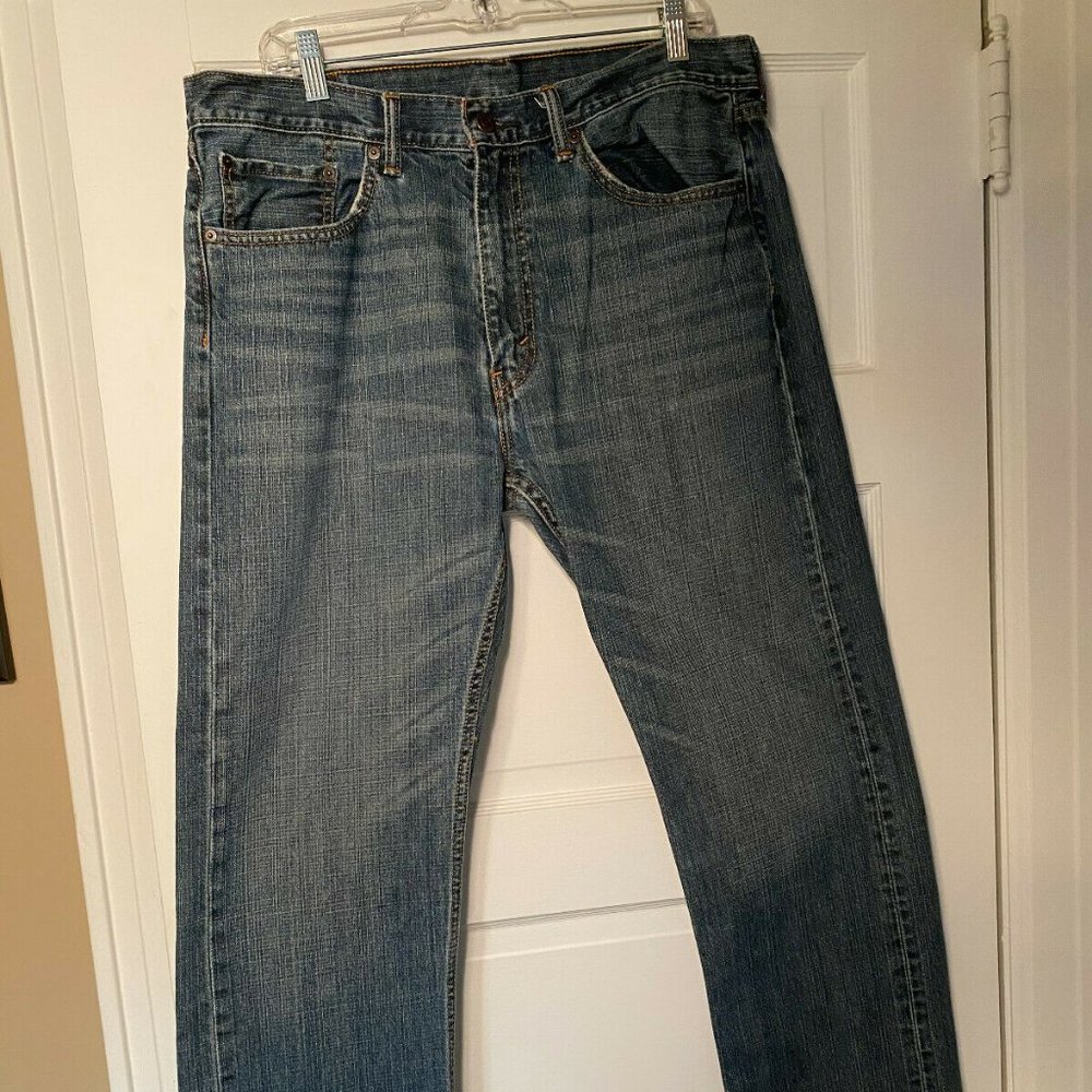 Levi's Men's 505 Regular Fit Straight Leg Jeans